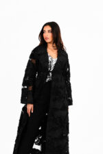 ⁦Classic Black trench⁩ - الصورة ⁦3⁩