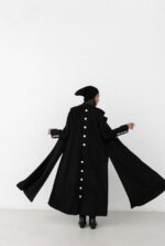 ⁦Buttoned coat⁩ - الصورة ⁦4⁩