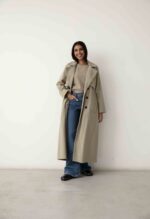 Lenin Khaish Trench Coat (with top) - Image 2