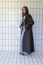 ⁦SUEDE TRENCH⁩ - الصورة ⁦4⁩