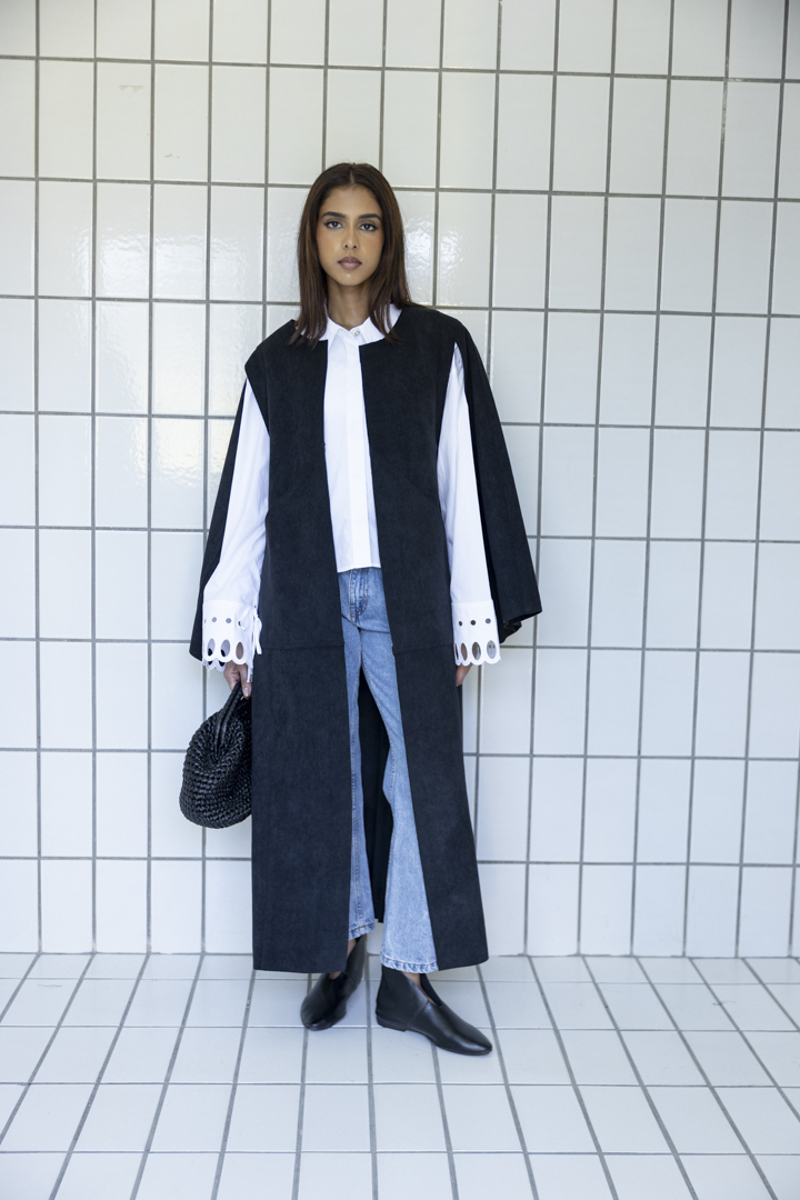 0S5A0735 SUEDE CARDIGAN - الصورة 1