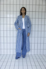 ⁦Stripped Denim Jacket⁩ - الصورة ⁦7⁩