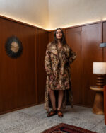 ⁦Floral Set ( Coat&Dress)⁩ - الصورة ⁦4⁩