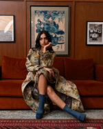 ⁦Floral Set ( Coat&Dress)⁩ - الصورة ⁦7⁩