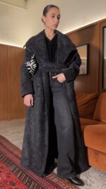 ⁦Wide collar Coat⁩ - الصورة ⁦6⁩