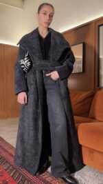 ⁦Wide collar Coat⁩ - الصورة ⁦7⁩